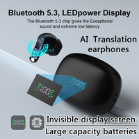 Équipement de traduction simultanée hors ligne, appareil instantané en temps réel, traducteur de langues intelligent à l'IA, écouteurs, casque audio