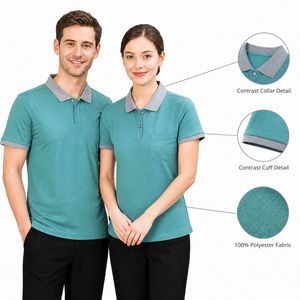 Fabricant de vêtements OEM, uniforme <span class=keywords><strong>professionnel</strong></span> pour femmes, uniforme de personnel hôtelier 100% polyester, tailles jusqu'à 7XL - Product Image 1