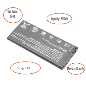 Batterie de remplacement BV-T5E 3000mAh pour Microsoft Lumia 950 RM-1106 CE RoHS Vente en gros Haute capacité Qualité supérieure - Product Image 4
