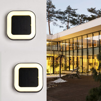 Applique murale LED carrée en aluminium durable, étanche IP65, moderne, vente en gros, haute qualité, prix d'usine