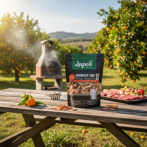 Astillas de madera de naranjo de Legua para fumar Sabor natural de alta calidad en su barbacoa de campos y tierras españolas - Product Image 3