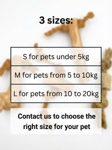 Sustainable Coffee Wood Dog Toy with Coconut Rope Tough Dental Chew for Pets Eco-Friendly Interactive Dog Tug Toy Wholesale - Product Image 5