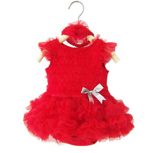 Vêtements pour bébés de haute qualité en gros, robe en dentelle florale pour nouveau-né, barboteuse - Product Image 3