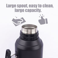 Prix de gros : Gourde isotherme pour Yerba Maté 1300 ml, à double paroi sous vide, Garrafa Térmica pour le camping