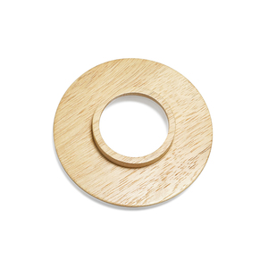 1 pezzo di fabbrica di faggio gocciolatore ad anello in legno per caffè con filtro a tazza supporto ad anello rotondo ripiano filtrante per tutte le <span class=keywords><strong>dimensioni</strong></span> tazze - Product Image 1