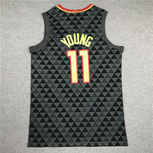Tenues de basketball américaines brodées les plus populaires # 11 <span class=keywords><strong>Maillot</strong></span> des Hawks d'Atlanta pour jeunes hommes <span class=keywords><strong>Trae</strong></span> <span class=keywords><strong>Young</strong></span> - Product Image 3