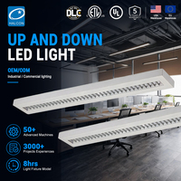Éclairage Halocn de haute qualité pour écoles, bureaux, magasins, 40w 50w, lumière LED bidirectionnelle