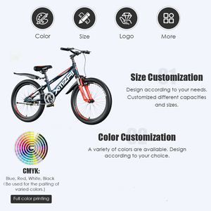 Bicicletta da Montagna per Bambini e Ragazzi con Freni a V, 18 20 22 Pollici, Disponibile in Fabbrica, Servizio OEM, Bicicletta Sportiva - Product Image 2