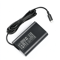 Pengisi Daya USB C PD 65W Adaptor Daya Tipe C 20V 3,25A PD 3.0 Adaptor Desktop Pengisian Cepat Laptop Tablet Ponsel