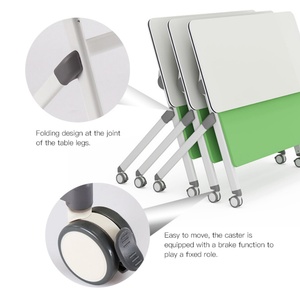MIGE Modern Office Furniture Modular Training Desk for Meeting Room Convertible Extendable for Home Office School Hospital Use - Product Image 6