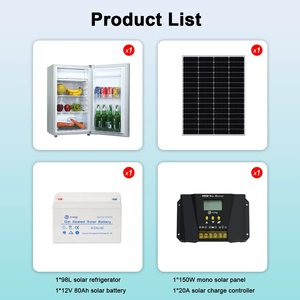 Refrigerador Solar de Una Puerta de Buena Calidad a Precio de Mayoreo, BCD-98, Refrigeradores de 98L, Refrigerador de Doble Puerta de 98L - Product Image 3