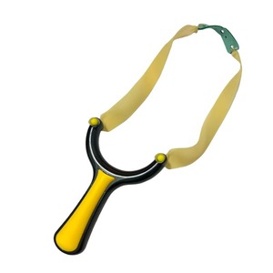 Tirachinas de Aleación de Aluminio, Herramienta de Caza Resistente para Exteriores, Color Amarillo, para Jóvenes - Product Image 1