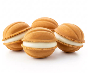 New Design Kitchen Equipment Electric Walnut Cookie <strong>Maker</strong> 110V 220V Walnut Cookies Machine with Removable Plates - Product Image 3