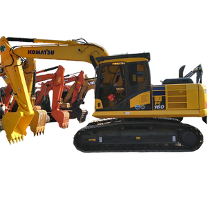 Excavadora usada KOMATSU pc160 en excelentes condiciones, excavadora de segunda mano de 16 toneladas, 160-8, a bajo precio, en stock - Product Image 1