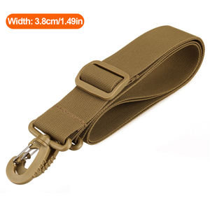 Adjustable 3.8cm Water Bottle <b>Bag</b> With Nylon Tactical Shoulder <b>Strap</b> Waist Accessory Crossbody <b>Strap</b> Luggage Decoration - Product Image 5