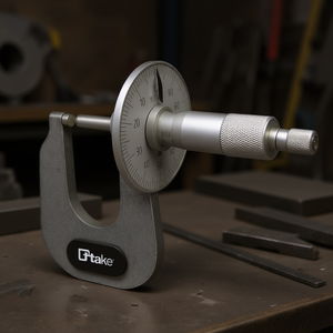 Take Disc Micrometer For Sheet Metal <b>Measurement</b> 0-25mm Precision <b>Tool</b> - Product Image 3