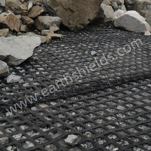 Dốc bảo vệ <span class=keywords><strong>geogrid</strong></span> nhựa ổn định đất 40kn Đen ngoài trời - Product Image 4