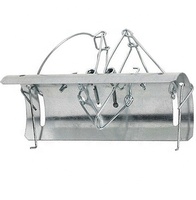 Piège à souris en métal galvanisé de qualité supérieure, tunnel anti-nuisibles, haute efficacité, pour le contrôle des rongeurs et des taupes dans le jardin
