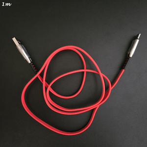 Phổ Xách Tay Đa Chức Năng USB 2.0 Kẽm Hợp Kim Màu Sắc Dệt Siêu Sạc USB A Để USB C Cáp - Product Image 2