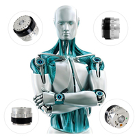 Módulo de actuador de articulación de robot de la mejor calidad, controlador de motor, brazo de robot, servomotor, prótesis robótica de articulación de rodilla de titanio
