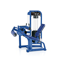 Liva LH-13 Appareil Commercial 2-en-1 à Charge par Poids pour Musculation des Jambes (Leg Curl et Leg Extension) – Équipement d'Entraînement des Quadricipèdes et des Ischio-jambiers pour Salle de Sport