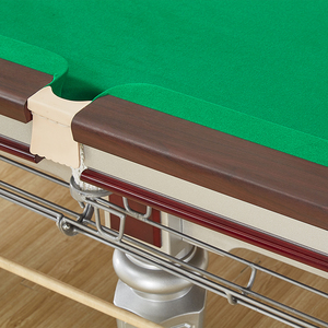 Table de billard de 8 pieds en bois massif durable avec coussin en ardoise pour les clubs et les centres commerciaux - Product Image 3