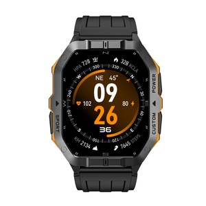 Montre connectée GPS robuste C32 Pro, étanche 20 m, boussole, altimètre, appels Bluetooth, tracker d'activité pour hommes, sports de plein air, randonnée, escalade - Product Image 2