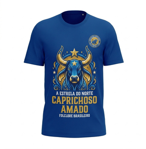 Conjunto Completo Personalizado de Camiseta, Gorra, Bandera, Bolso Tote y Chaleco de Poliéster con Patrón Formal del Carnaval de Parintins, Brasil, Garantizado, de Secado Rápido - Product Image 3