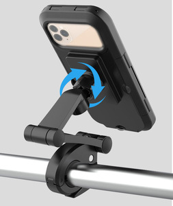 <span class=keywords><strong>Nuevo</strong></span> Soporte Ajustable y Retráctil para Teléfono de Bicicleta, Rotación de 360°, Impermeable, Antichoque, Soporte para Teléfono de Bicicleta y Motocicleta con Pantalla Táctil - Product Image 4