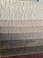 Tissu en velours jacquard polyester LIXIANG, peluche, design personnalisé, multicolores, pour canapé