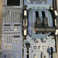 Soporte de Simulador de Vuelo de Aluminio para Cabina de Piloto, Accesorios de Simulación de Vuelo de Carreras, Pedal de Aceleración, Solución Integral para Interiores y Exteriores