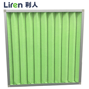 Có thể giặt Nylon LướI TiểU AC Bộ lọc không khí pre-lọc cho điều hòa không khí G1-G4 xếp li Bảng điều chỉnh làm bằng sợi tổng hợp - Product Image 5