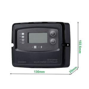 20a Intelligent <strong>PWM</strong> <strong>Solar</strong> Charge <strong>Controller</strong> <strong>Solar</strong> Panel Battery <strong>Smart</strong> Regulator 6V <strong>Solar</strong> Panel <strong>Controller</strong> - Product Image 5