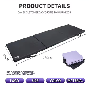 Biểu Tượng Tùy Chỉnh Thân Thiện Với Môi PVC & Bọt 5Cm Dày Gấp Trong Tập Thể Dục Thể Dục Tập Thể Dục Mat Cho Phòng Tập Thể Dục Sử Dụng - Product Image 2