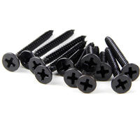 Vis à cloison sèche haute résistance, phosphatée noire, galvanisée, 13 mm, 152 mm, taille personnalisée pour la construction en bois