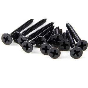 Vis à cloison sèche haute résistance, phosphatée noire, galvanisée, 13 mm, 152 mm, taille personnalisée pour la construction en bois - Product Image 2
