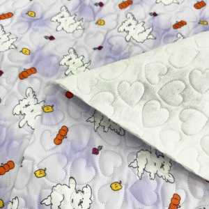 Mochila escolar impermeable tela precio de fábrica diseño de punto compuesto de sarga acolchado ultrasónico con patrón impreso para niños niñas - Product Image 5