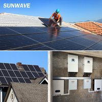 Système de stockage d'énergie solaire Deye SUN-(3-6.6)K-OG03LP1-EU-AM2 avec onduleur hors réseau 3.6kW 6.6kW et batterie LiFePO4 48V 10-20kWh