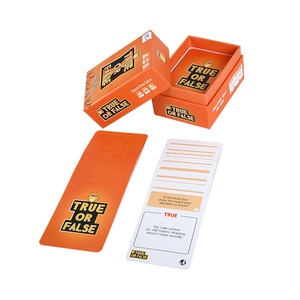 Jeu de cartes de questions <span class=keywords><strong>coquines</strong></span> parlantes avec impression personnalisée du fabricant, avec insert en papier et boîte supérieure et inférieure - Product Image 4