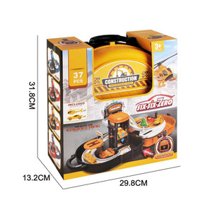 Jouets EPT Sac à dos multifonctionnel DIY Parking Lot Parking Toys Construction <span class=keywords><strong>de</strong></span> <span class=keywords><strong>voitures</strong></span> Garage Voiture en alliage pour enfants Jouets éducatifs - Product Image 2