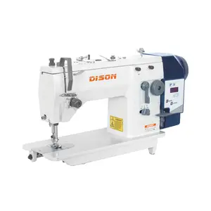 Máquina de costura industrial zigzag, DS-20U53-DZ unidade direta inteligente zigzag máquina de costura dison