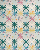 Tapis en laine de Nouvelle-Zélande multicolore tissé à la main Apex Vibe par Rugfine, tapis d'intérieur de luxe fait main avec un design artistique moderne