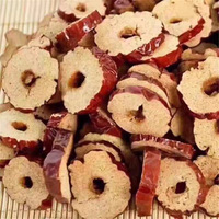 Tranches de Jujubes Lyophilisées, Tranches de Dattes Rouges, Sans Additifs, Vente en Gros, OEM, Marque Privée