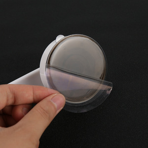 Barres de maintien adhésives sans perçage pour portes de salle de bain en verre, portes coulissantes d'armoires, poignées à ventouse pour réfrigérateur, style moderne et simple - Product Image 2