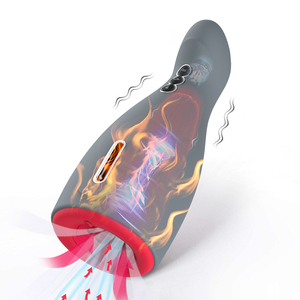 Juguete Sexual para Adultos, Copa Masturbadora con Vibración y Calentamiento Automático, Simulador de Vagina Masculina, Masajeador para Hombre - Product Image 1
