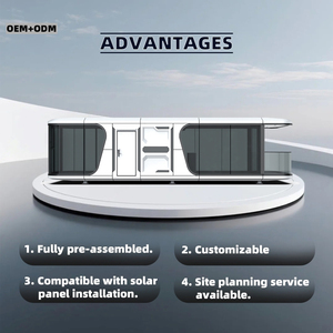配管と配線を備えたプレハブホームソリューションを完成させ、稼働の準備をします。バルク注文のためのOEM。 - Product Image 2