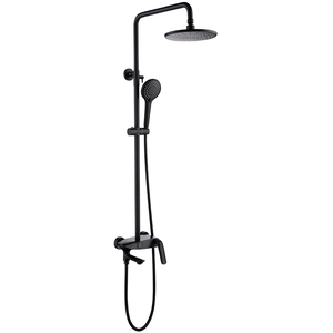 SIGH-grifo de ducha montado en la pared para hotel, conjunto de ducha de lluvia dorada, gran oferta - Product Image 2