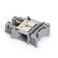 Connecteur de bornier modulaire de type rail DIN pour câblage rapide pour panneau de commande