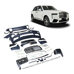 ชุดแต่งตัวถังรถยนต์ Rolls Royce Cullinan รุ่นเก่าเป็นรุ่นใหม่ วัสดุ PP คุณภาพดี ราคาสุดคุ้ม สำหรับกันชนหน้า-หลัง กระจังหน้า และชุดแต่งรอบคัน - Product Image 1