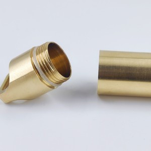 Botella de Medicamentos Táctica y Duradera para Exteriores, Llavero de Latón, Mini Contenedor de Pastillas Impermeable para Primeros Auxilios - Product Image 4